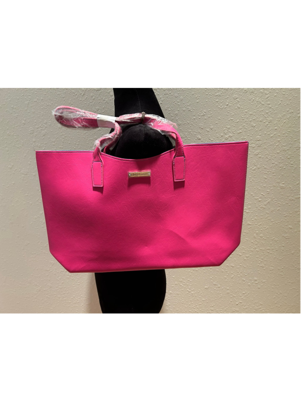 Women's Juicy Couture Pink Tote Bag 11 x 19 x 5